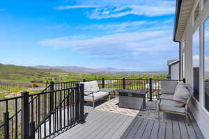 Deck views during the day