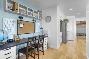 Work desk in Kitchen