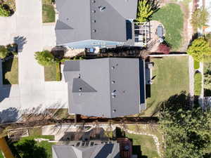 Overhead view