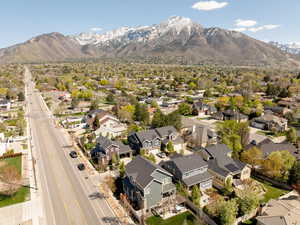 Aerial view with Holladay and Mount Olympus in the background
