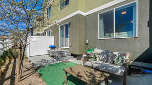 View of patio / terrace with fence