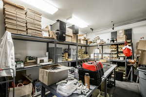 View of storage room