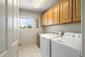 Large main floor laundry off the garage.