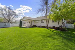 Back of property