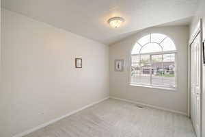 Brightly lit bedroom, 1 of 3 on main level