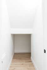 View of under the stair storage