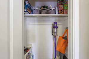 View of storage area