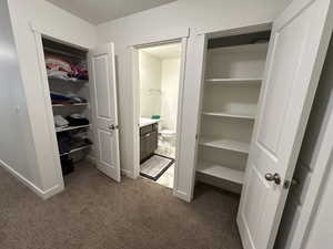 View of closet