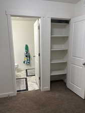 View of closet