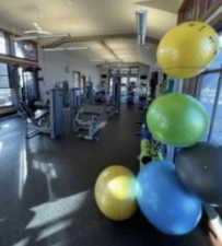 Fitness room at clubhouse