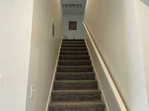View of stairway