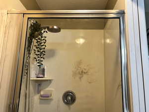 Bathroom with a shower