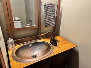 Half bath on main floor