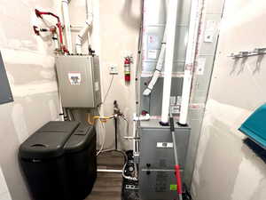 Utilities with heating unit