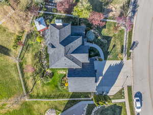 Bird's eye view.