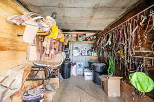 View of storage room