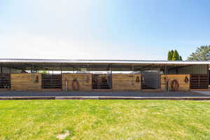 View of stable