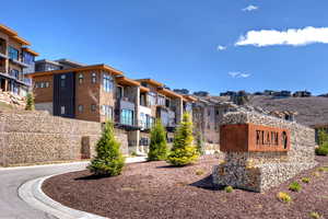 Exterior space featuring a residential view
