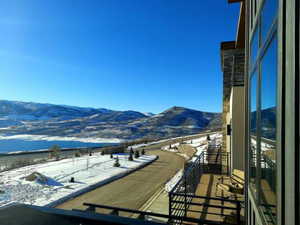 View from the deck