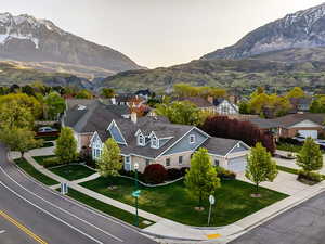 Aerial view with view of Provo Canyon