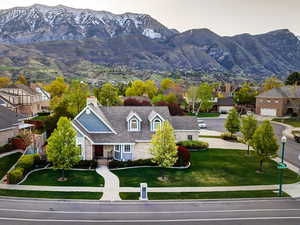 View of mountain feature with a residential view