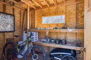 View of storage area