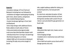 View of miscellaneous property collateral