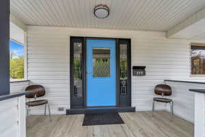 View of property entrance