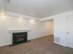 Cozy Gas Fireplace