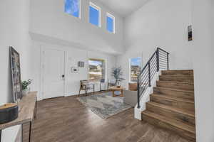 Formal Living Room with custom finishes.