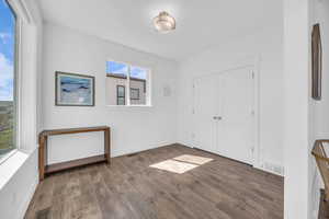 Main level office with lake views!