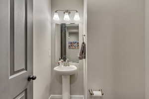 View of bathroom