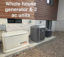 Exterior view of a AC units