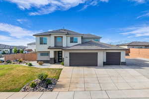 Beautiful 2-story home, full front landscaping, 3 car garage, large RV parking to the east