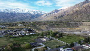 Exterior space with a residential view and a mountain view