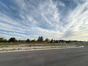 View of road featuring curbs and sidewalks