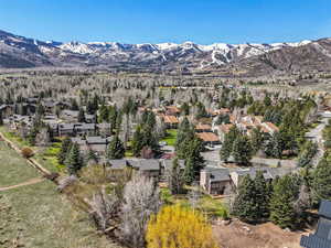 View of mountain feature with a residential view
