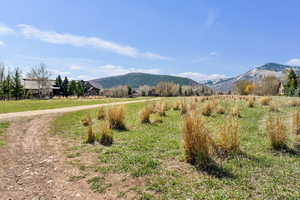 View of mountain feature featuring a rural view