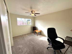 Carpeted home office or bedroom 2.