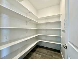 View of storage area