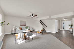 Great Room with large entry way.