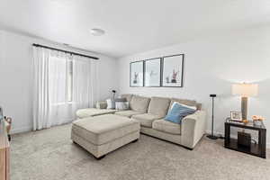 Upstairs living room or future 4th bedroom