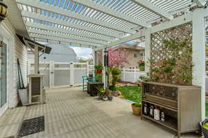 View of patio / terrace featuring a fenced backyard