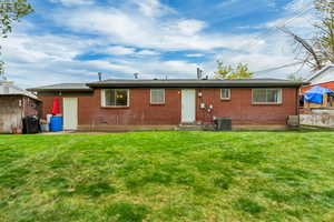 Back of home Full Brick exterior