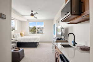 Bedroom 2 with mountain views