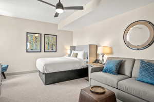 Bedroom 3 with seating space