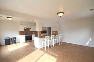 Kitchen View with x-large dining area.