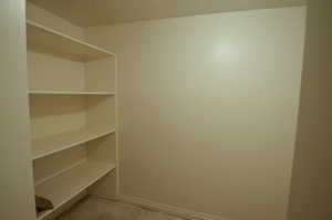 View of storage area