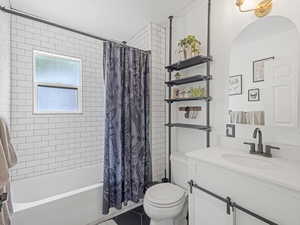 Fully updated bathroom.