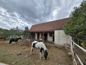 View of stable